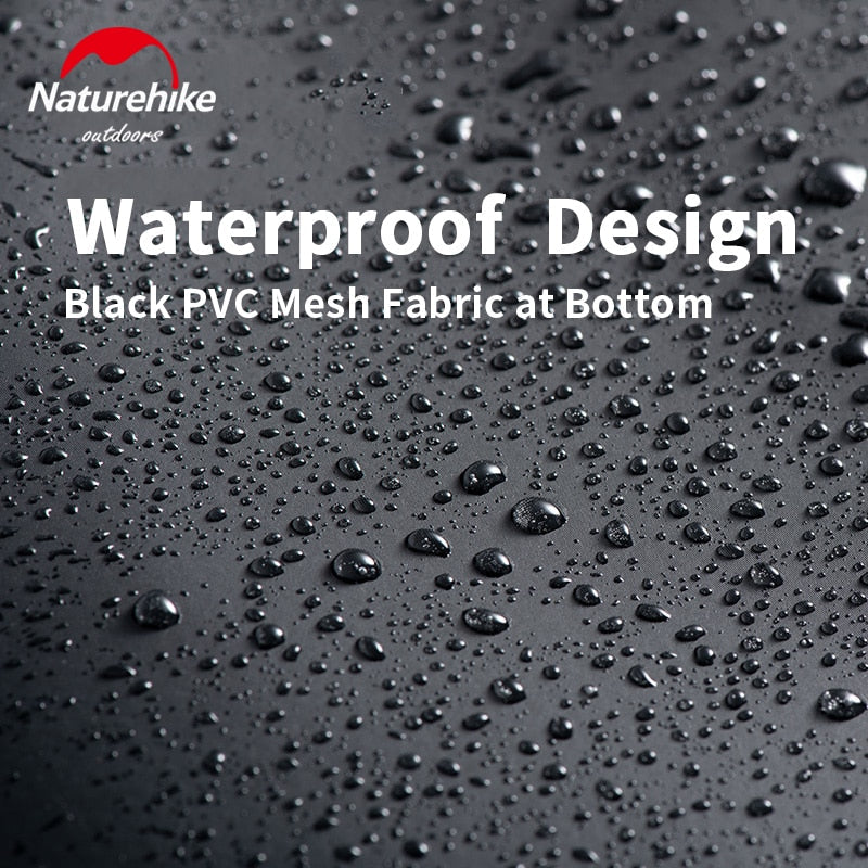 Naturehike Camping Light Storage Bag 7.5L | 12.5L Sundries Canvas Bag Bottom Waterproof Outdoor Kerosene Lamp Gas Lantern Handbag Case Cover