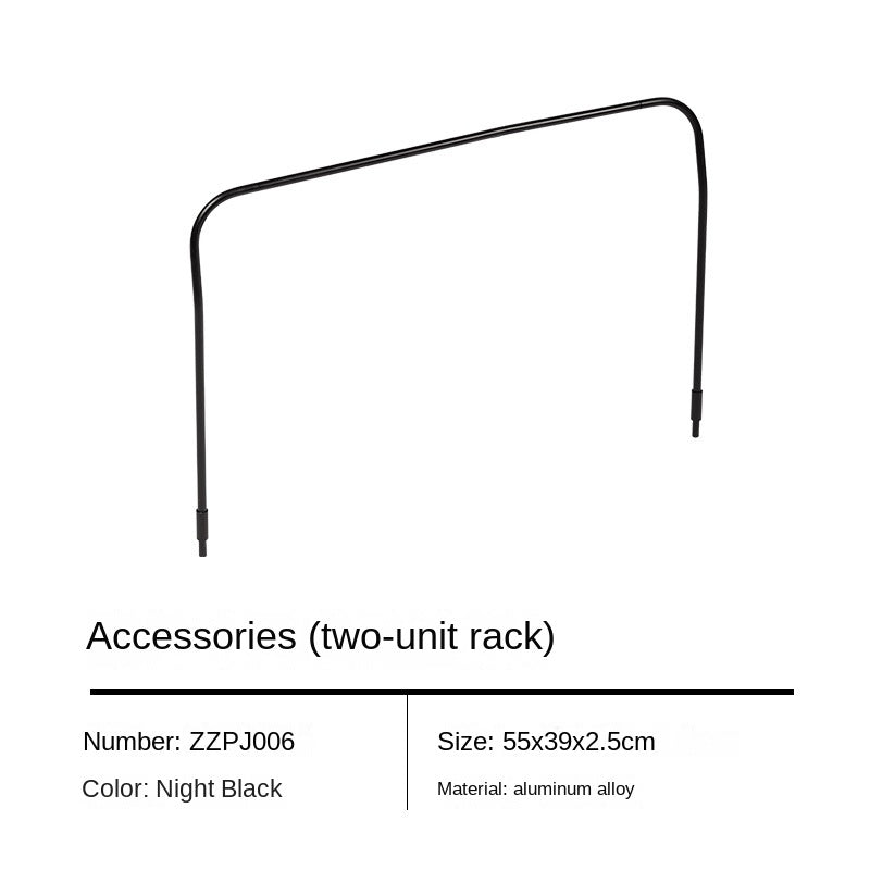 BLACKDOG IGT Camping Combination Table Modular Multi-setting Folding Table Outdoor BBQ Picnic Table Shelf With Storage Bag Load Bearing Up To 100kg