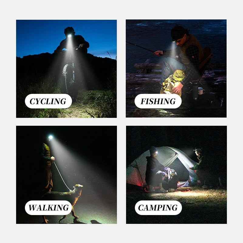 Naturehike Night Running Headlamp Portable Lightweight Strong Light Professional Powerful Torch Head Lamp Waterproof Head Light Outdoor Camping