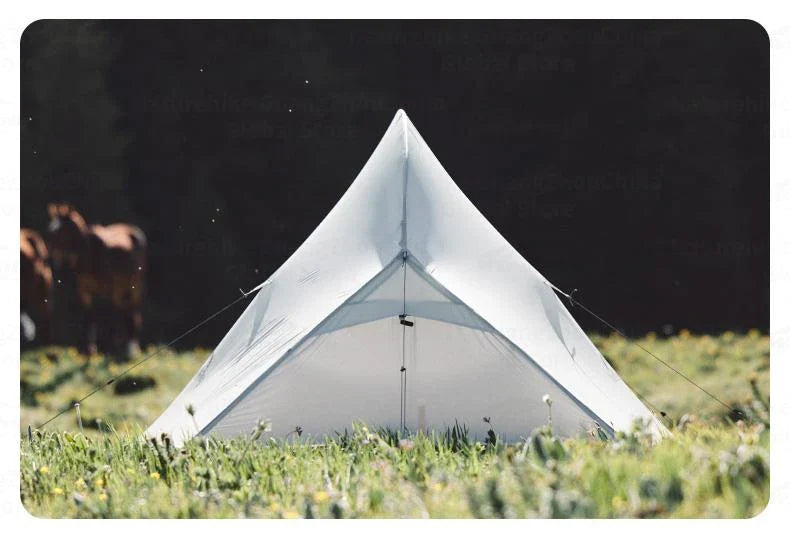 Naturehike Cloud Up UL Tent Portable Ultralight 1-2 Persons Single Double Streamlined Design 15D Nylon Waterproof Camping Backpacking Hiking Tent With Mat