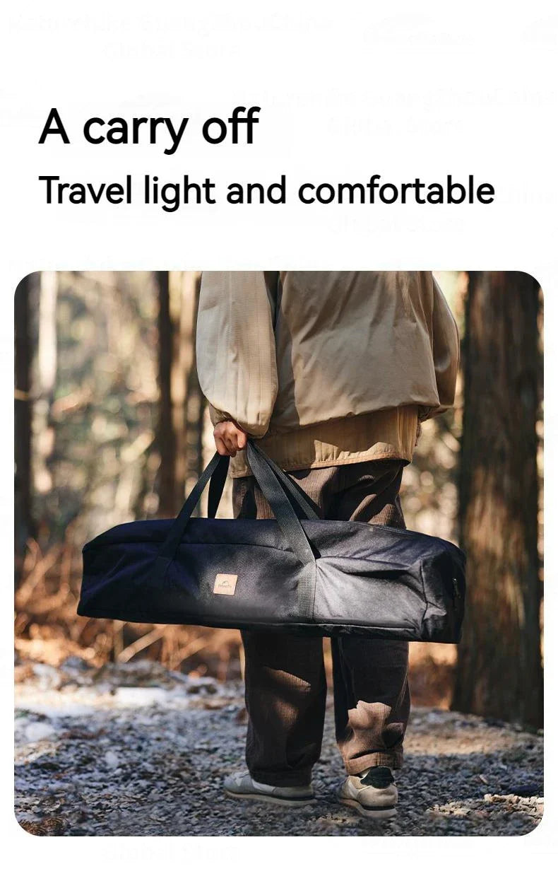Naturehike IGT Aluminum Alloy Folding Table Multifunctional Quick-Open Table Removable BBQ Grill Wood Picnic Fishing Hiking Camping Outdoor