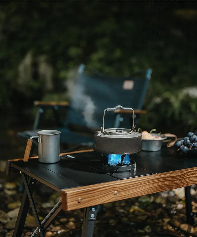 Naturehike DARK STAR Three Head Stove Camping 3300W High Power IGT Gas Stove Portable Foldable Ultralight Burner Furnance Cooker Heater Outdoor
