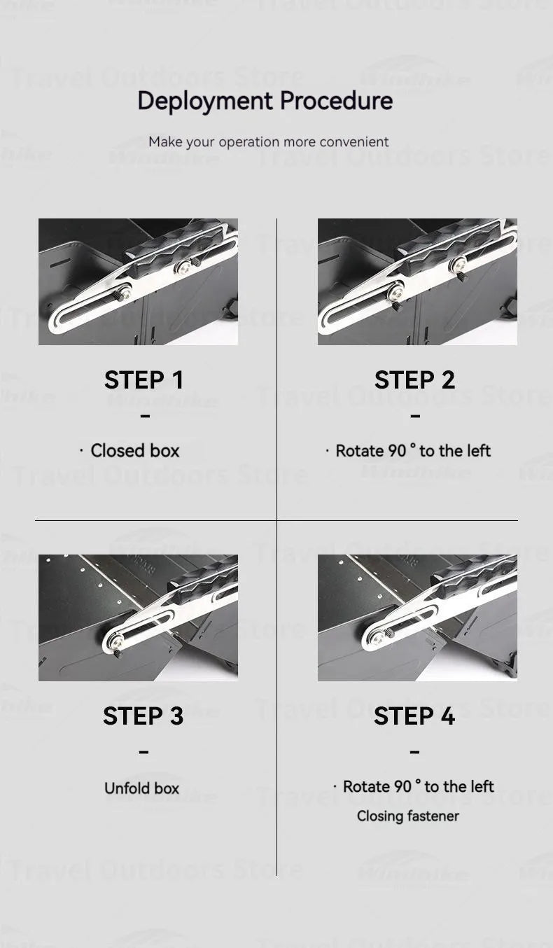 BLACKDOG Outdoor Folding Toolbox Portable 25L Foldable Storage Box Stackable Free Splicing Stacking Suitcase Outdoor Travel Camping Accessories