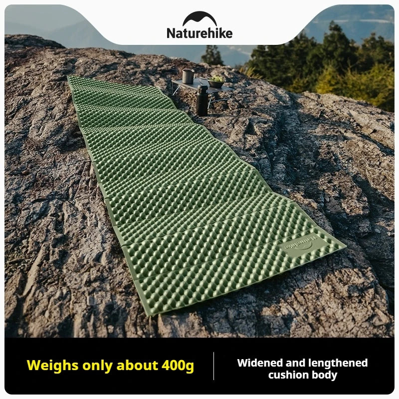 Naturehike R1.8 Egg Nest Mat Portable Ultralight Single Double Folding Widen Cushion Mattress Floor Mat Moisture-proof Sleeping Pad Outdoor Hiking