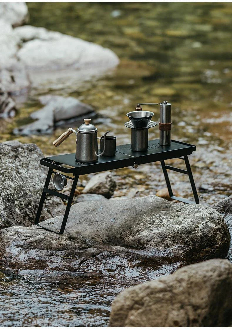 Naturehike Folding Barbecue Table Grill Box Portable Lightweight Multifunctional Foldable Black White BBQ Grill Rack Stove Table Supply Camping
