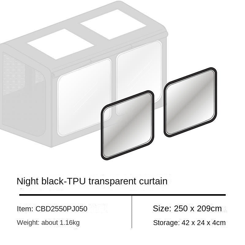 Blackdog BLACK SOAR AIR 12.0 Inflatable Cabin Style Tent Fast Build PVC Air Frames 210D Black Vinyl Coated Sunscreen Waterproof Panoramic View 6-8 Person