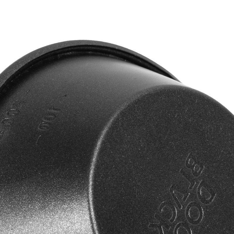 BLACKDOG Black Stainless Steel Shera Bowl With Non Stick Coating Portable 310ml Tableware Cookware Salad Dish Hang Handle Design Tableware Cup Pot
