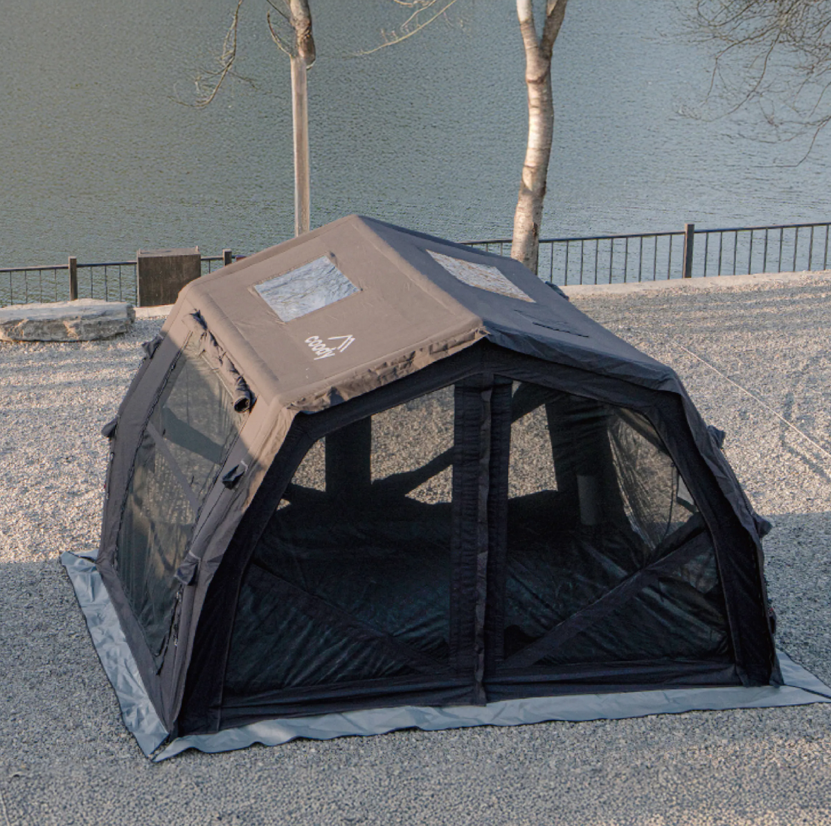 Coody AIR 10.0 PRO Tunnel Air Inflatable Tent Premium Multiple Setup Spacious Family Shelter Easy Setup Outdoor Camping