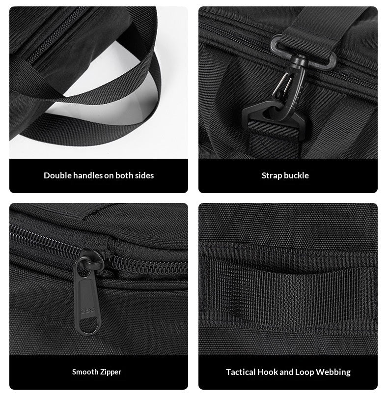 Blackdog Rolling Duffel Storage Bag Portable Folding 88L/123L Capacity PVC Roller Wheel Carry Utility Bag Compact Storage Outdoor Camping Equipment