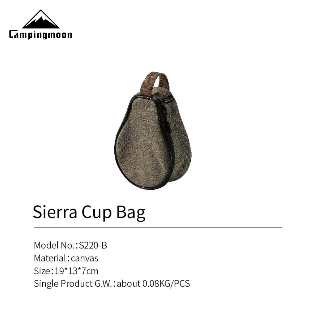 CAMPINGMOON Stainless Steel Sierra Bowl Portable Lightweight Multi-Function  Hanging Cup Tableware Cookware Utensil 310/450ml Outdoor Camping Hiking