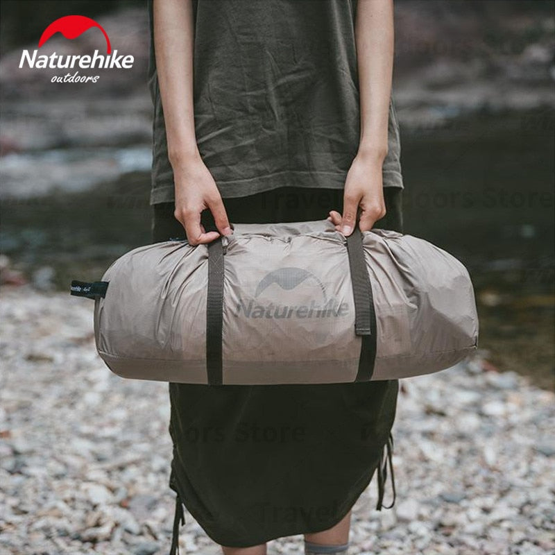 Naturehike 1 Bedroom 1 Living Room Portable Ultralight Hiking Backpacking 4 Season Camping Tent 2 Person Waterproof Windproof 30D Polyester Spacious