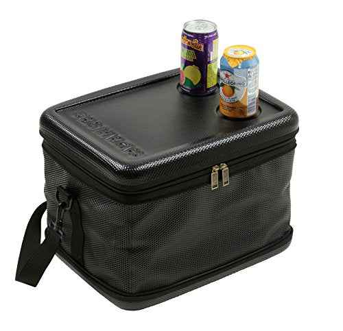 CAPTAIN STAG Super Cold Cooler Bag Portable Foldable 12L 25L 43L Black Ice Food Drinks Hot Cold Insulated Storage Collapsible Container Box