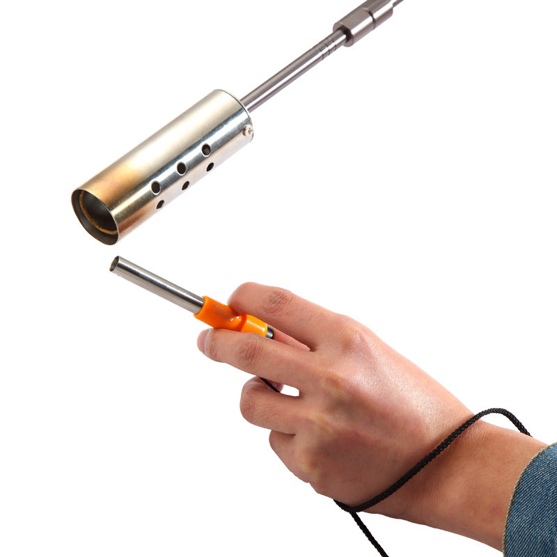CAMPINGMOON I-1010 Electronic Lightening Igniter for Flame Torch Stove Gas Butane Fuel Furnace Push Button Switch Fire Starter Survival Lighter