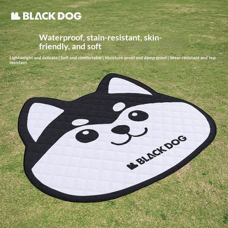 BLACKDOG DOGGY Ultrasonic Picnic Mat Portable Foldable Oversized Mattress Ground Pad Moisture Barrier Skin Friendly Machine Washable Outdoor Camping
