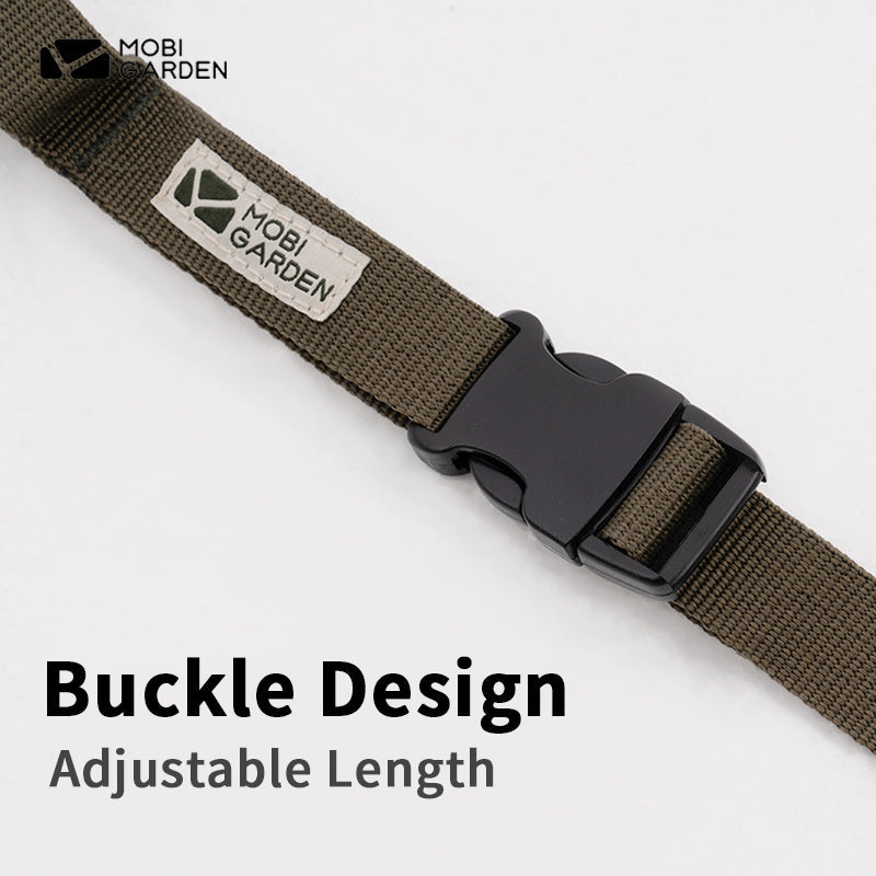 MOBI GARDEN 2m Multi-Function Hanging Rope Outdoor Adjustable Clothesline Lanyard Accesories Tool Windproof Cloth Storage Non-Slip Rope Extension Rope