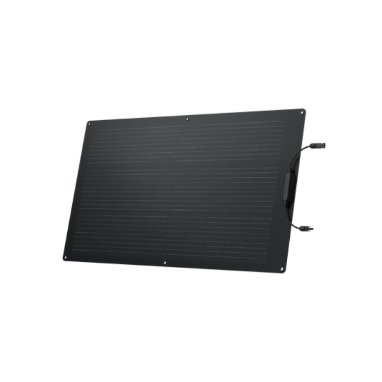 Ecoflow 100W Flexible Solar Panel Portable Lightweight IP68 Weatherproof Fast Charging With High Solar Conversion Monocrystalline Silicon Solar Panel