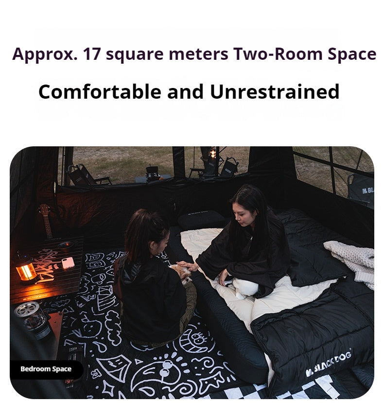 Blackdog SPACEX STARSHIP Automatic Tent Cabin Style For 8-10