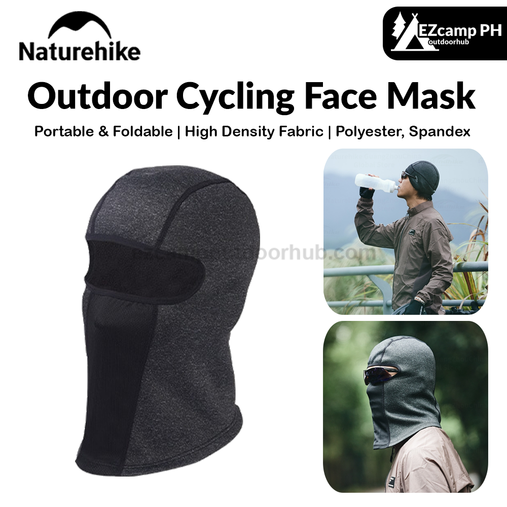 Naturehike Outdoor Cycling Face Mask Compact Riding Cap Fit Adapts Full Face Mask Balaclava Hat Scarf Hood -5-10°C Warm Breathable Windproof Hiking