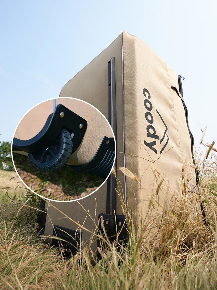 Coody Air Tent Trolley Bag Portable Multipurpose Large Capacity Mobile Wheeled Storage Drag Bag Outdoor Tug Bag
