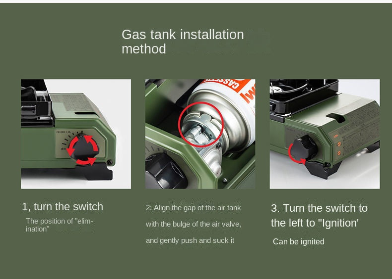 Iwatani Tough Maru Jr. Outdoor Stove Portable Butane Canister Cassette Stove With Double Integrated Windshield And Storage Case