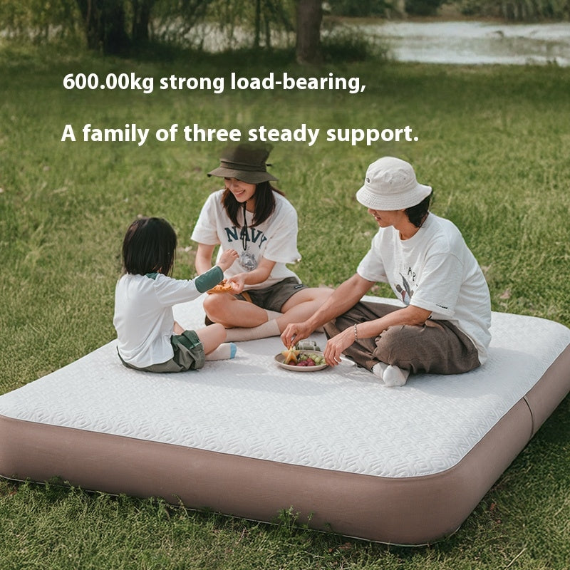 Naturehike DREAM Series Brushed Inflatable Mattress Foam Sponge Comfortable Automatic Air Mat Bed With Built-in Pump For 2-3 Person Outdoor Sleeping Mat Youmeng