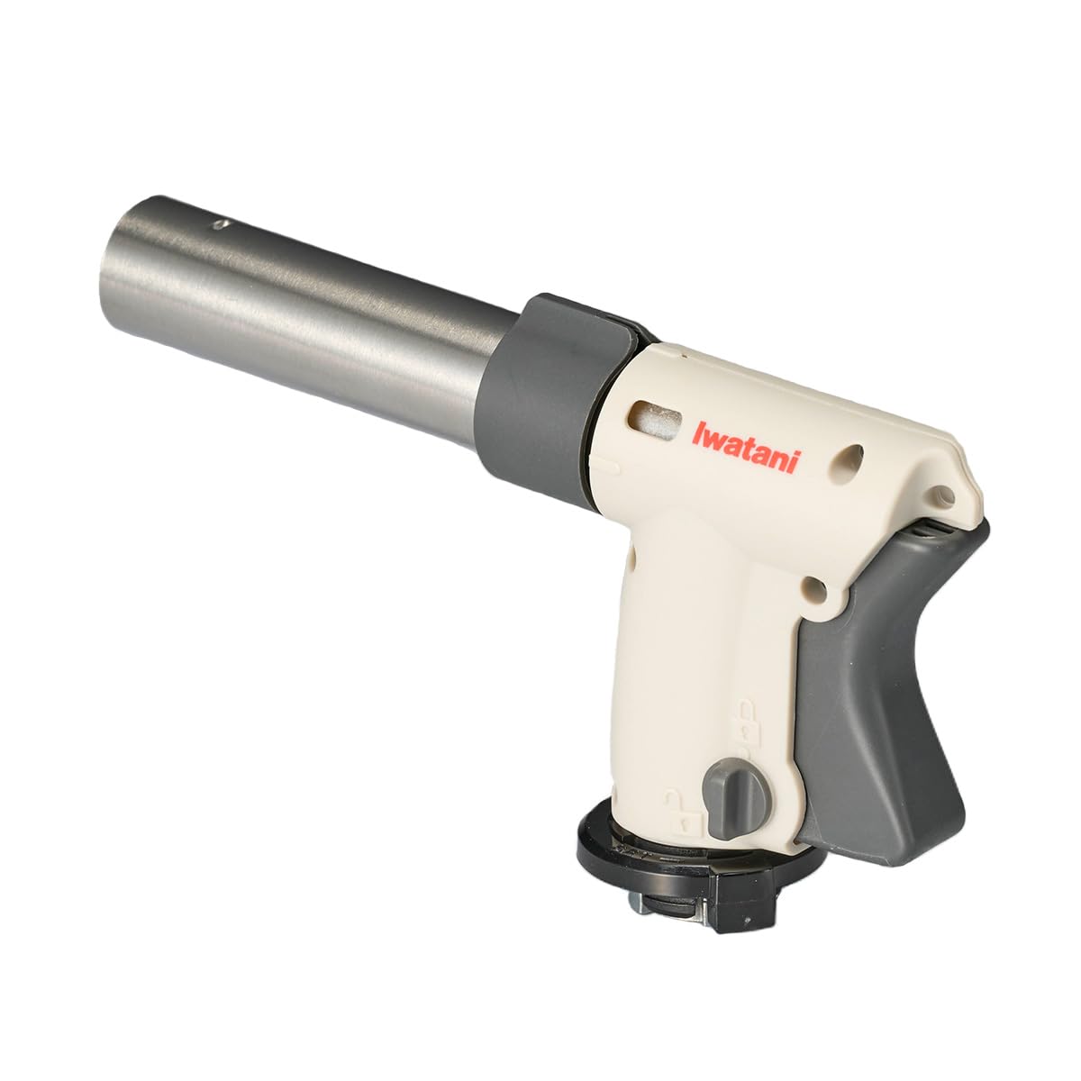 Iwatani CB-TC-CKWH Cooking Torch Burner Portable Lightweight Cassette Gas Grilling Master Butane Fire Gun Lighter Flamethrower Adjustable Flame