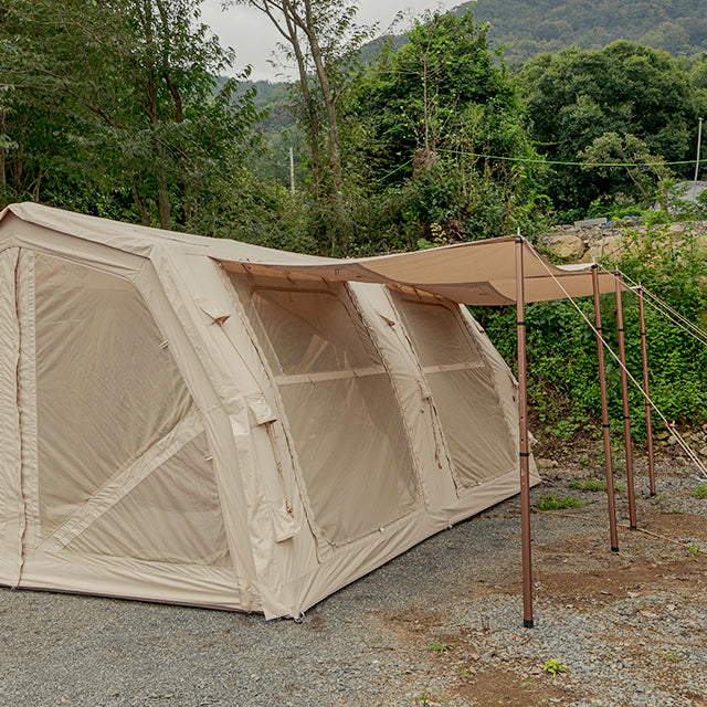 Coody FAMILIA AIR 17.2 PRO Inflatable Air Tent Large Family Camping Tent 4 Sided Mesh Windows Waterproof Glamping Shelter Easy Setup Outdoor Tent