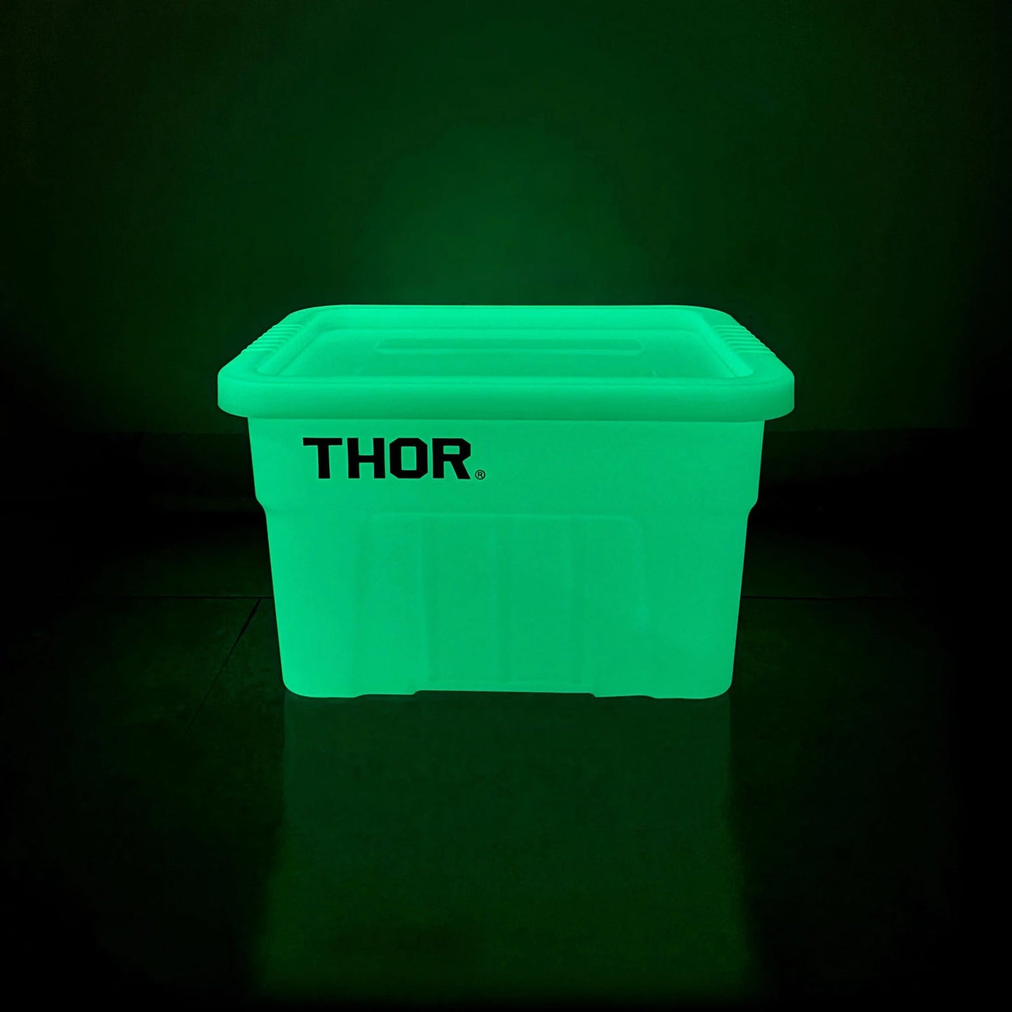 THOR ® Premium MINI 1L and LIMO 2.5L | 5L | 22L | 53L | 75L Stackable Storage Box with Lid Outdoor Rugged Plastic Boxes Wood Tabletop Stand Bracket