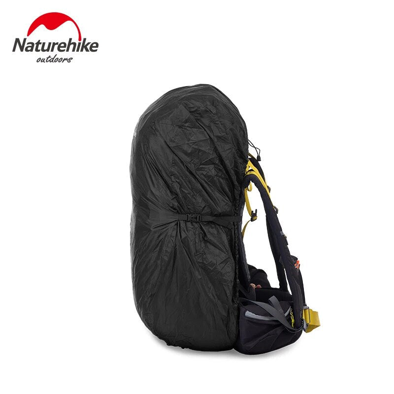 Naturehike Backpack Rain Cover Portable Lightweight 35-75L Dustproof Waterproof Backpacks Cover Nylon Fabric Riding Cycling Mountaineering Travel Camping Hiking Trekking Original Nature Hike