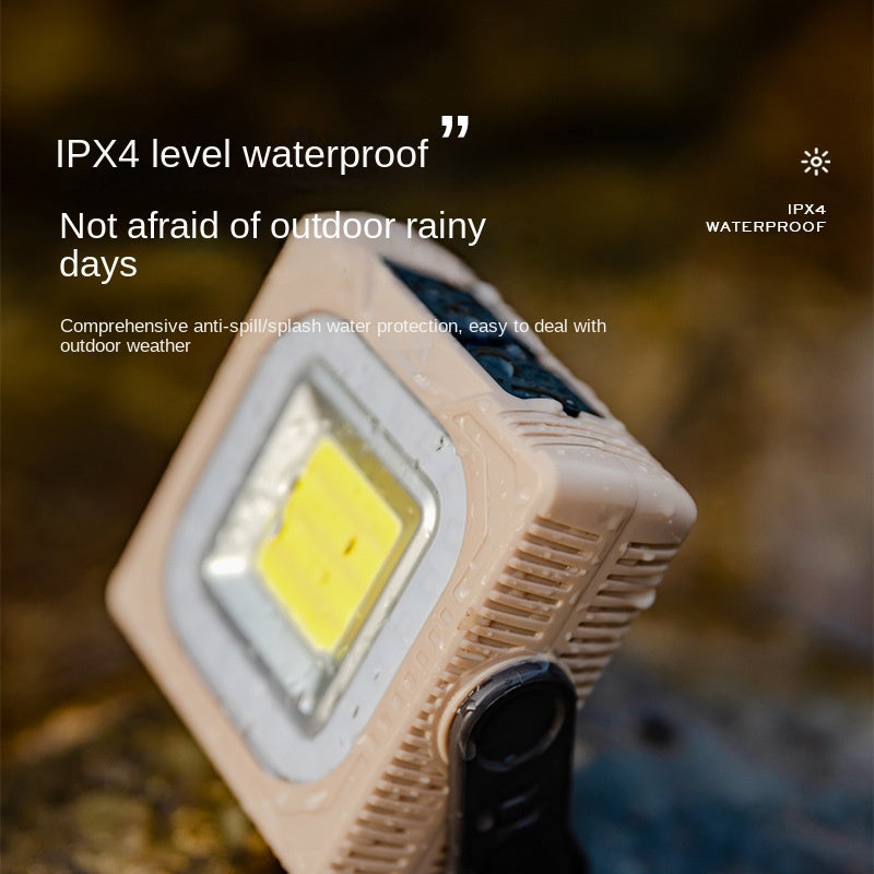 Mountainhiker Solar Powered Camping Lamp Multi-Functional 4 Light Modes Outdoor LED Light Lantern Lamp 4000mAh USB-C Charging IPX4 Waterproof Up To 1500 Lumens