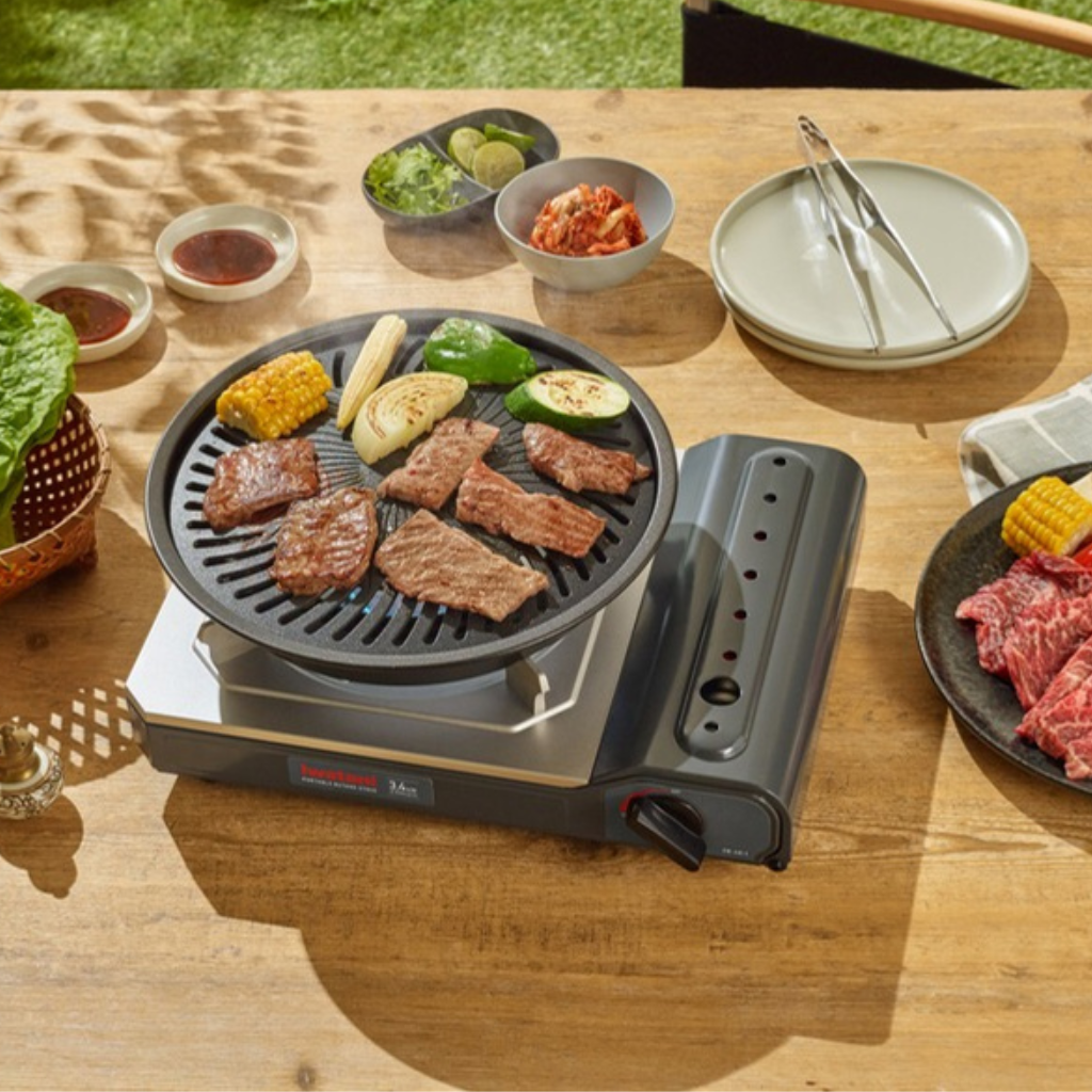 Iwatani CB-AK-1 Butane Stove Portable Canister Cassette Burner Indoor Outdoor Camping Travel High Power 3.4kW Firepower Gas Cylinder